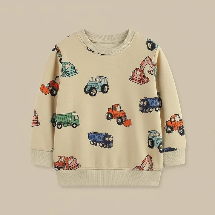 Front view of a beige kids&
