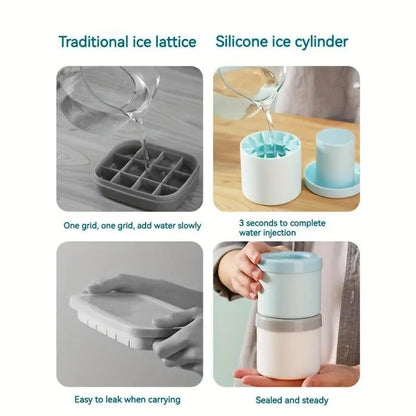 Coolsip Cylinder Silicone Ice Mold Product Image 06