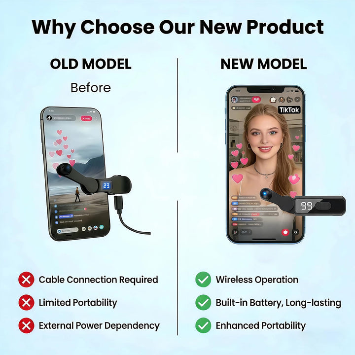 Cordless Touchscreen Clicker Adjustable Speed Product Image 04
