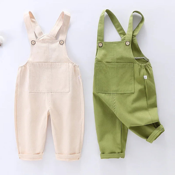 Cream and green children&