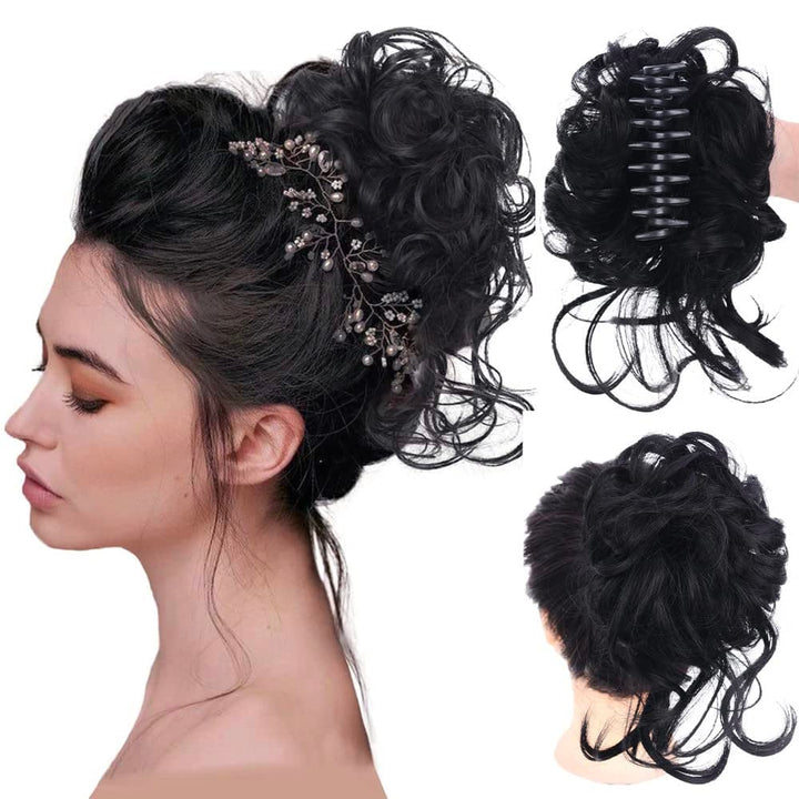 Crownlift Synthetic Hair Bun Clip Product Image 01
