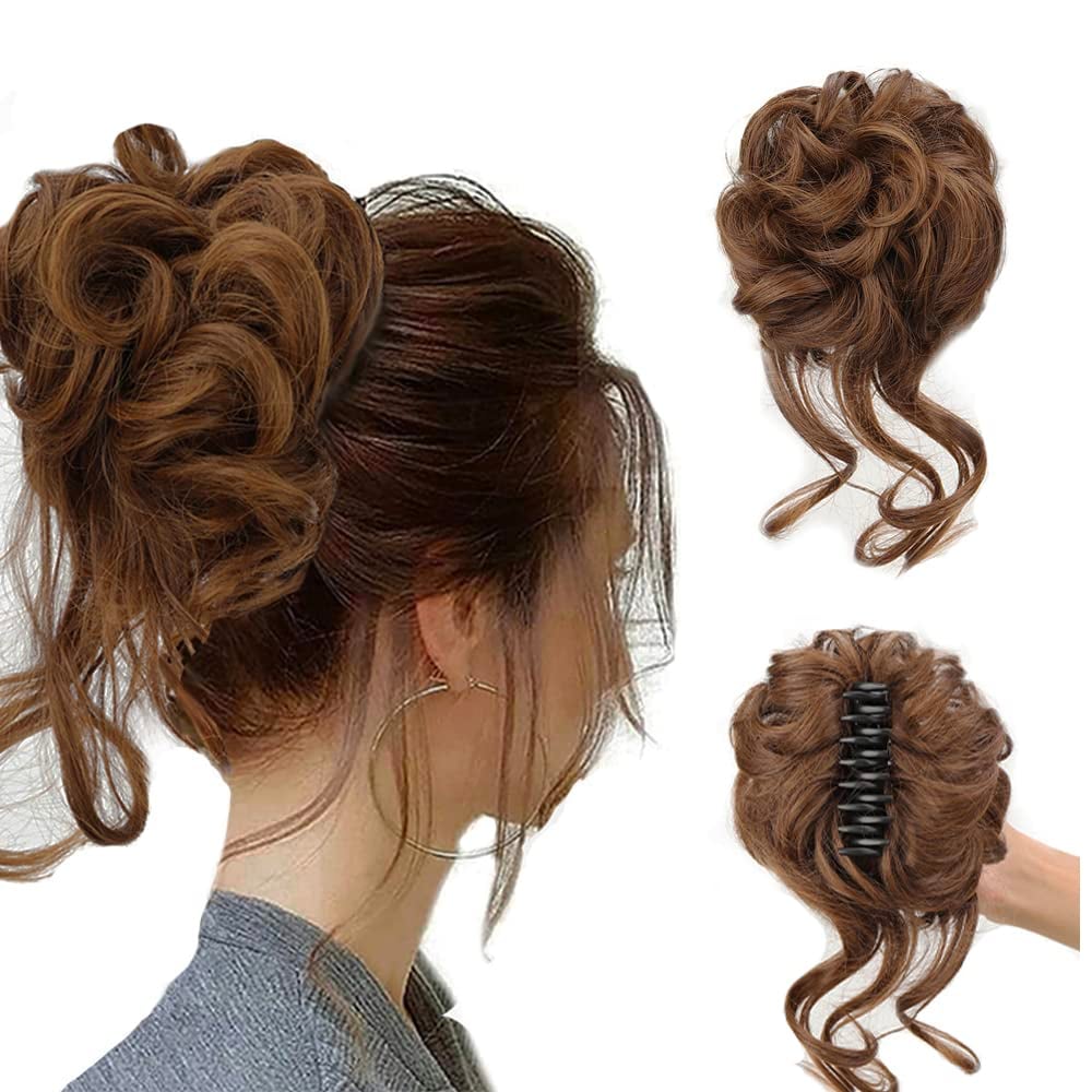 Crownlift Synthetic Hair Bun Clip Product Image 04