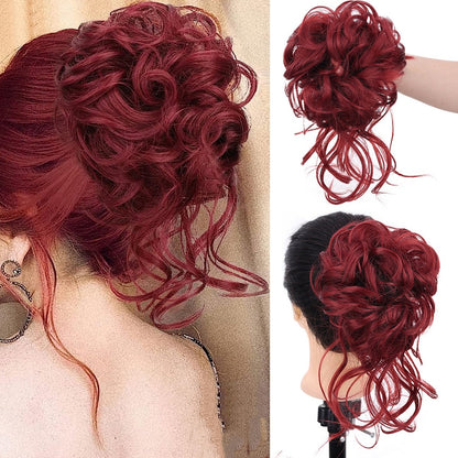 Crownlift Synthetic Hair Bun Clip Product Image 05
