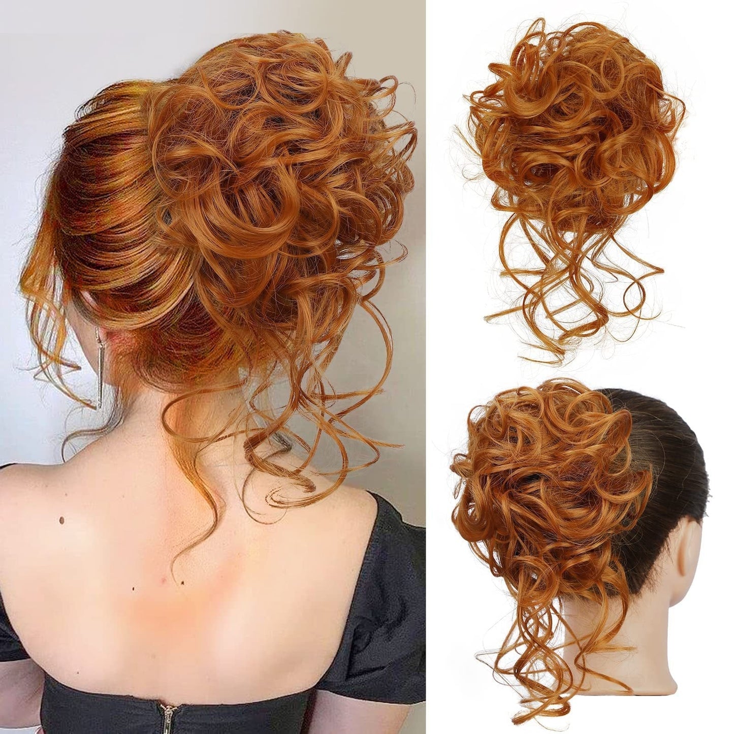 Crownlift Synthetic Hair Bun Clip Product Image 06