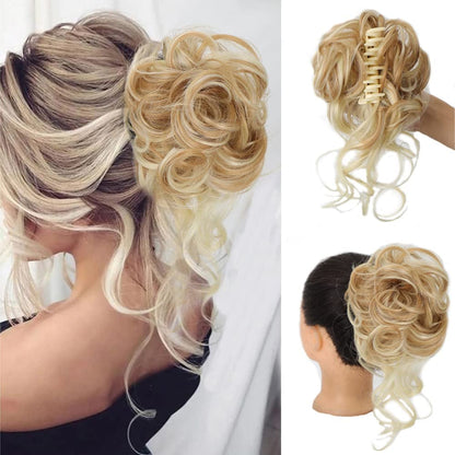 Crownlift Synthetic Hair Bun Clip Product Image 10