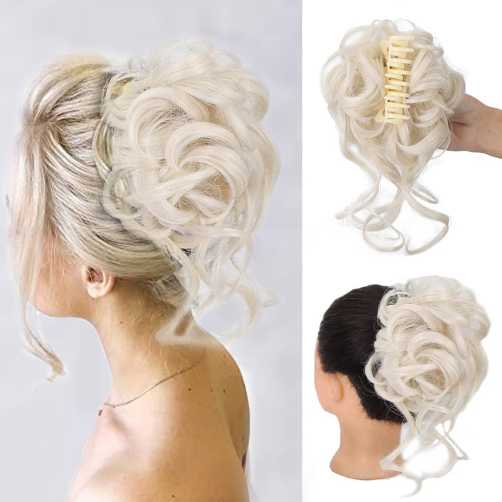 Crownlift Synthetic Hair Bun Clip Product Image 11