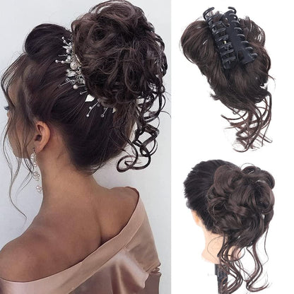 Crownlift Synthetic Hair Bun Clip Product Image 12