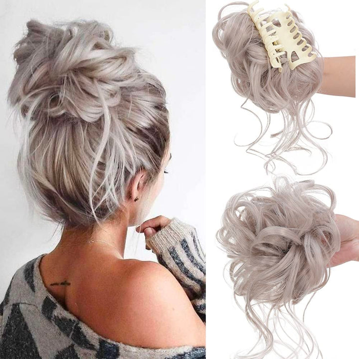 Crownlift Synthetic Hair Bun Clip Product Image 14