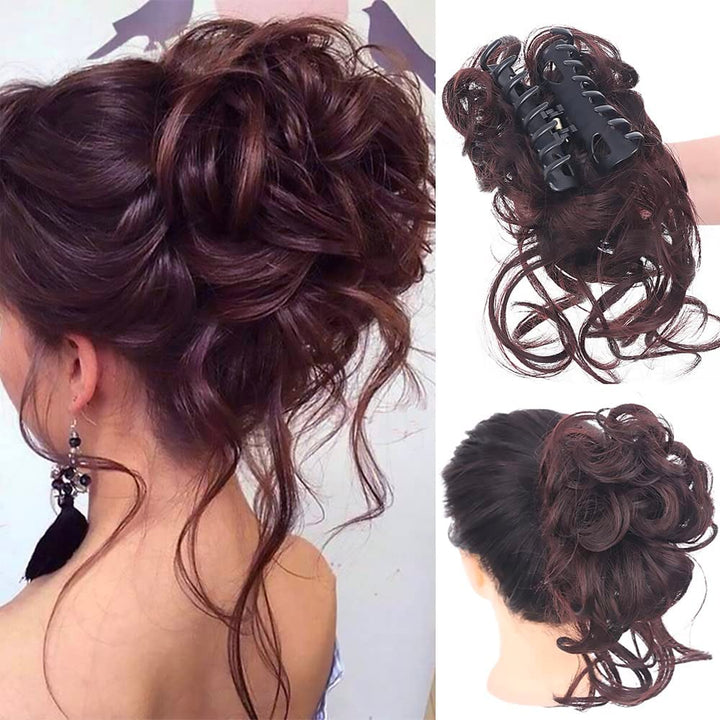 Crownlift Synthetic Hair Bun Clip Product Image 15
