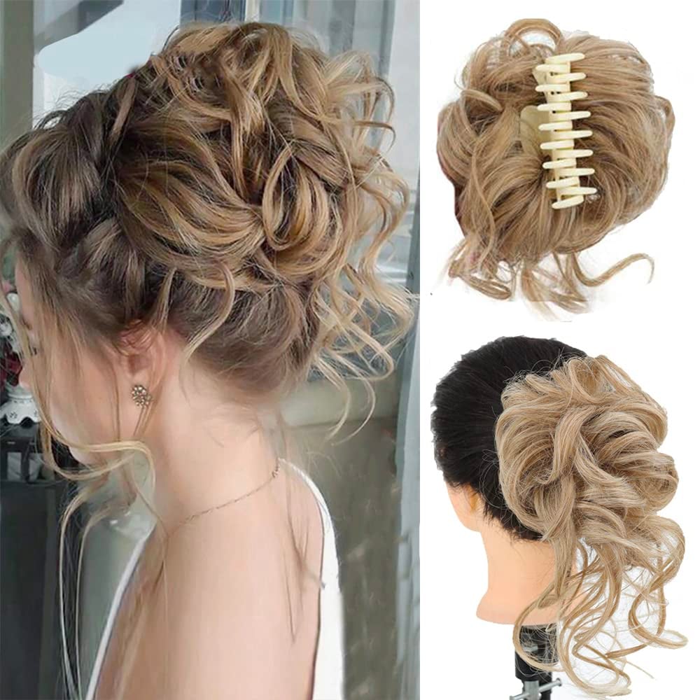 Crownlift Synthetic Hair Bun Clip Product Image 17