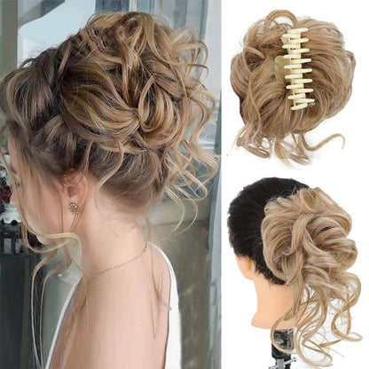Crownlift Synthetic Hair Bun Clip Product Image 17