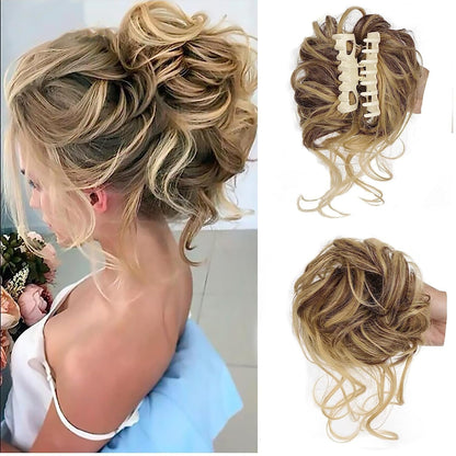 Crownlift Synthetic Hair Bun Clip Product Image 18