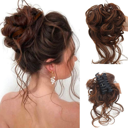 Crownlift Synthetic Hair Bun Clip Product Image 19