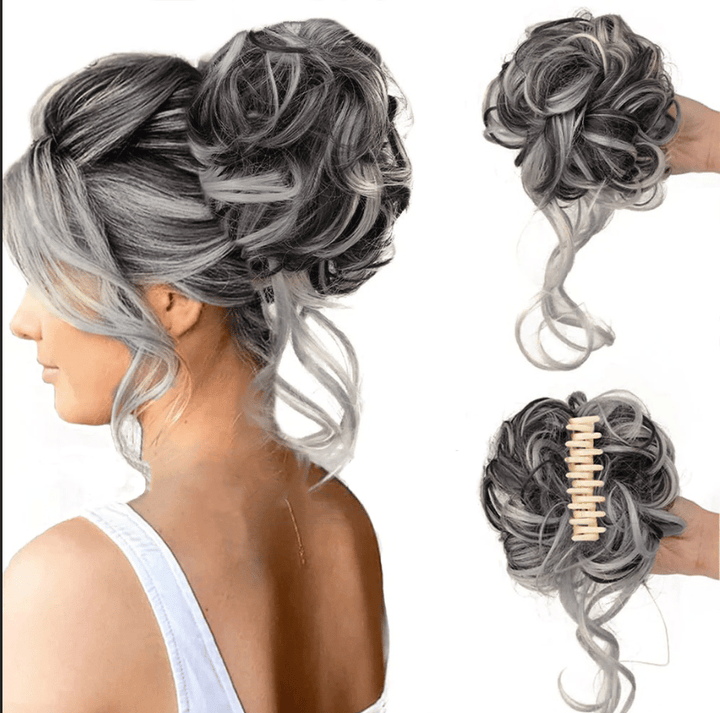 Crownlift Synthetic Hair Bun Clip Product Image 20