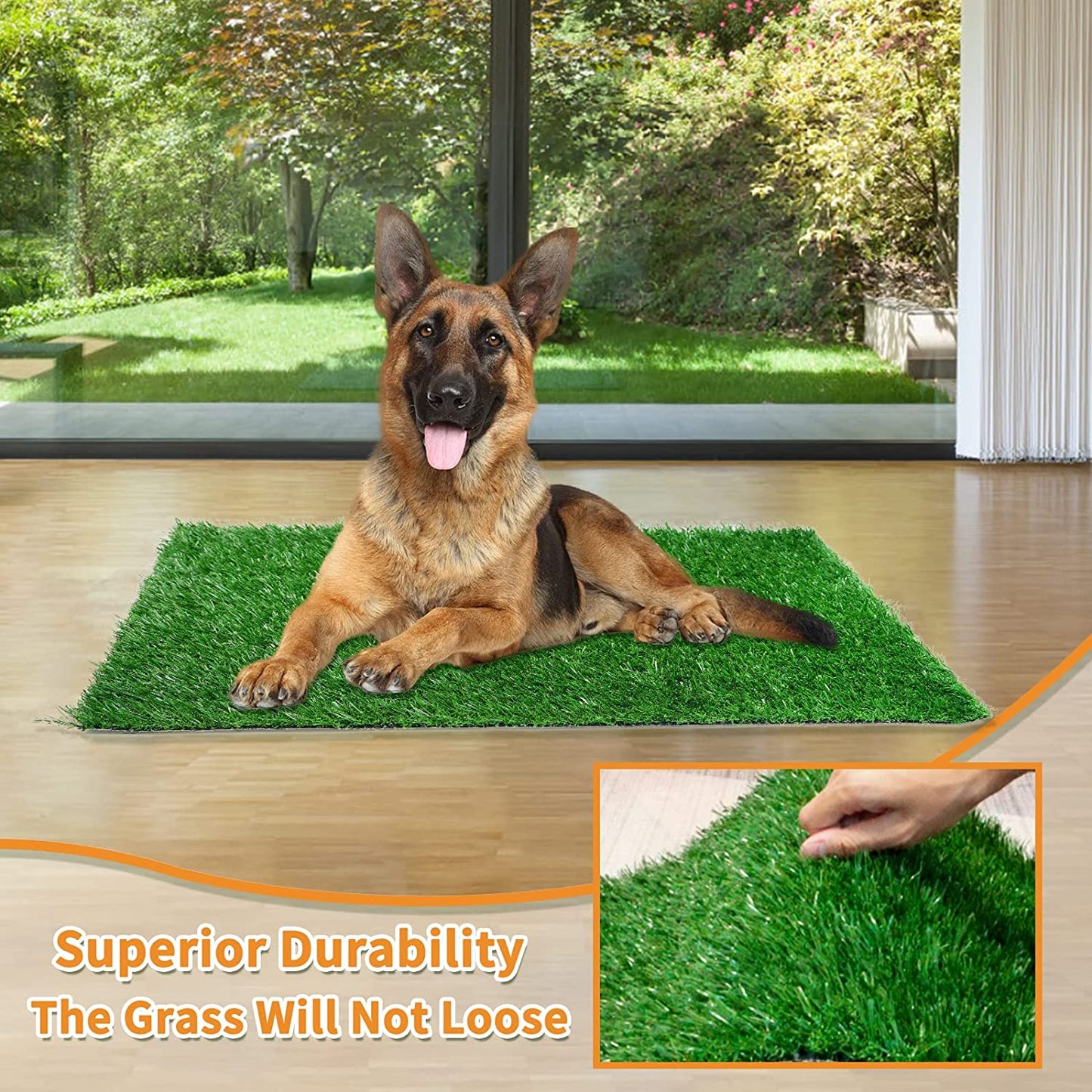 Dailyease Indoor Grass Dog Potty Pads Product Image 03