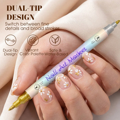 Detailflex Dual Tip Nail Art Pens Product Image 02