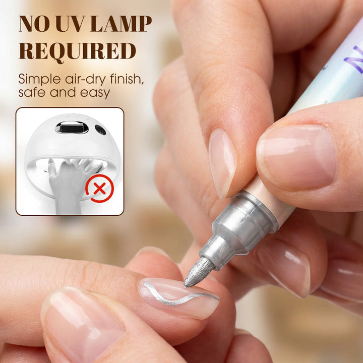 Detailflex Dual Tip Nail Art Pens Product Image 05