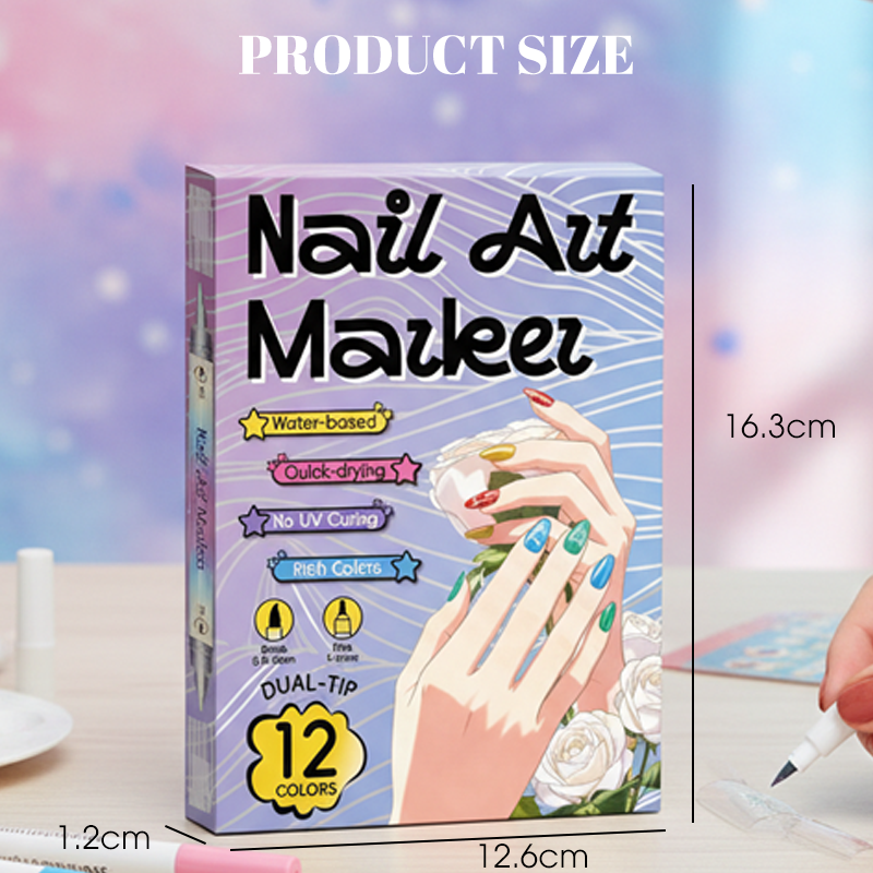 Detailflex Dual Tip Nail Art Pens Product Image 08