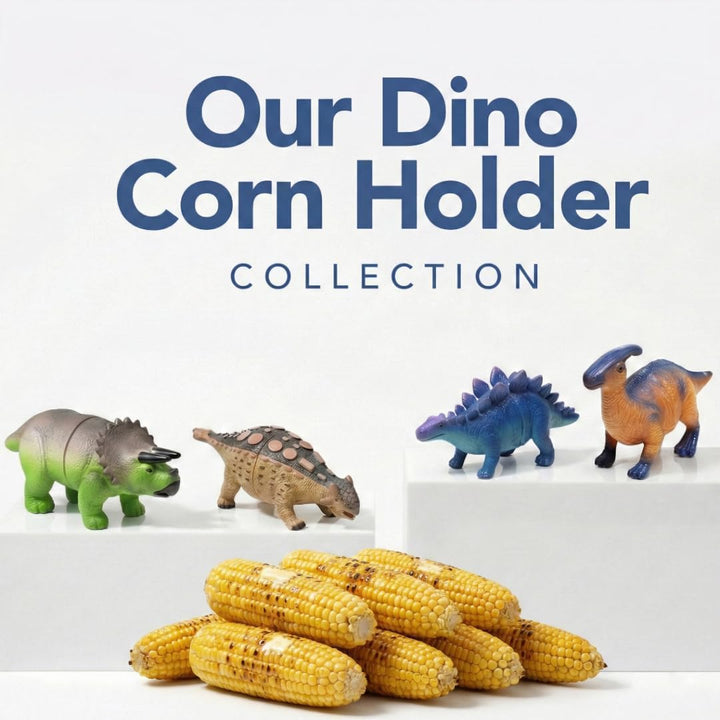 Dinosaur Corn Cob Holders Product Image 02