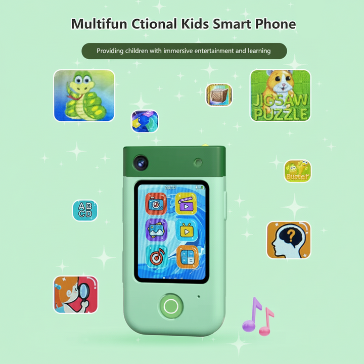 Green dinosaur kids&
