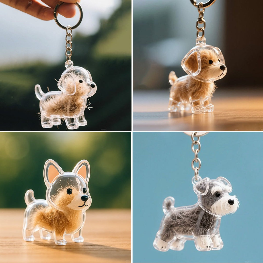 Dog Memorial Fur Keepsake Charm Product Image 01