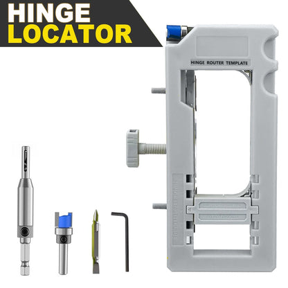 Door Hinge Routing Guide Adjustable Mortise Template Product Image 02