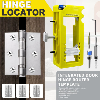 Door Hinge Routing Guide Adjustable Mortise Template Product Image 03