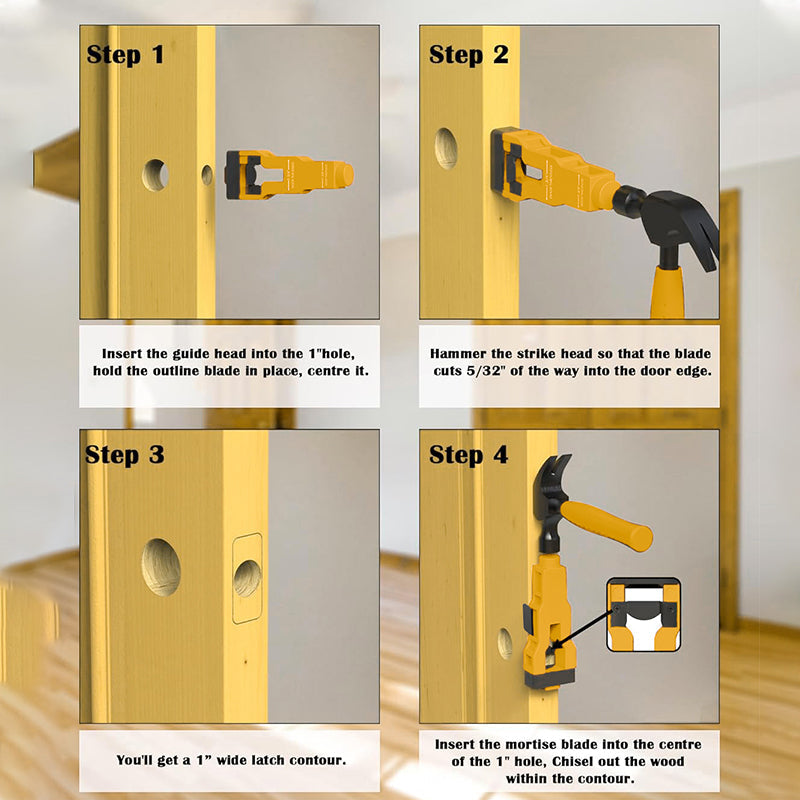 Door Latch Recess Guide Tool Product Image 07