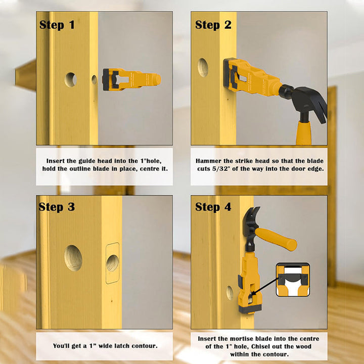Door Latch Recess Guide Tool Product Image 07