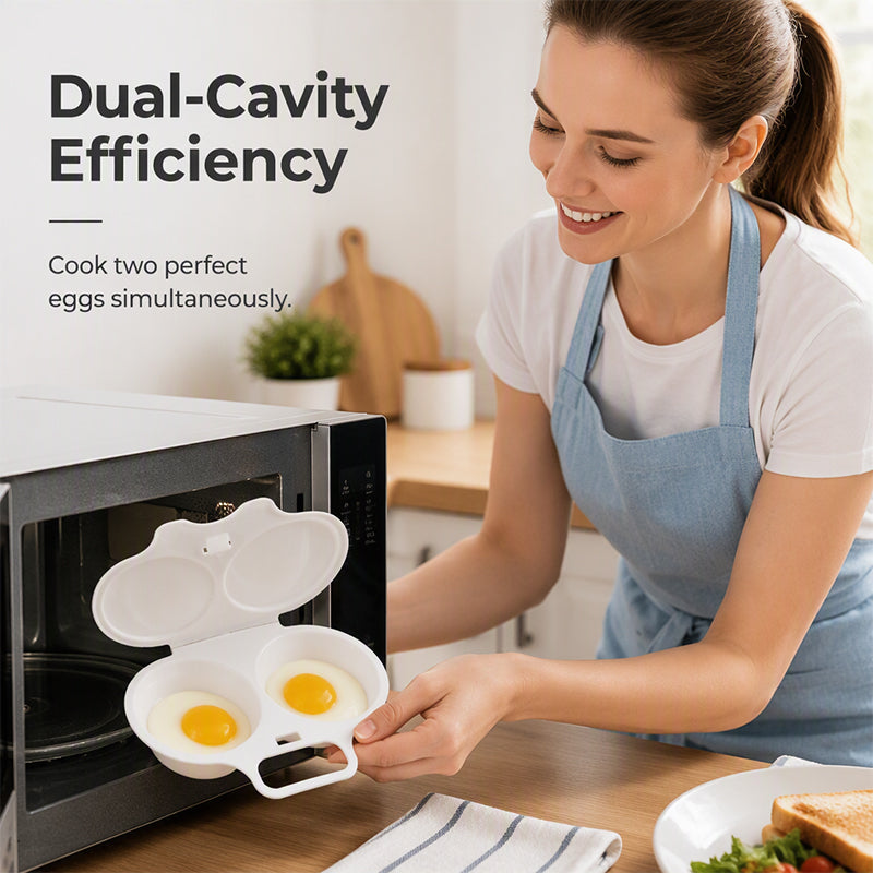 Dual Cavity Egg Poacher Product Image 01
