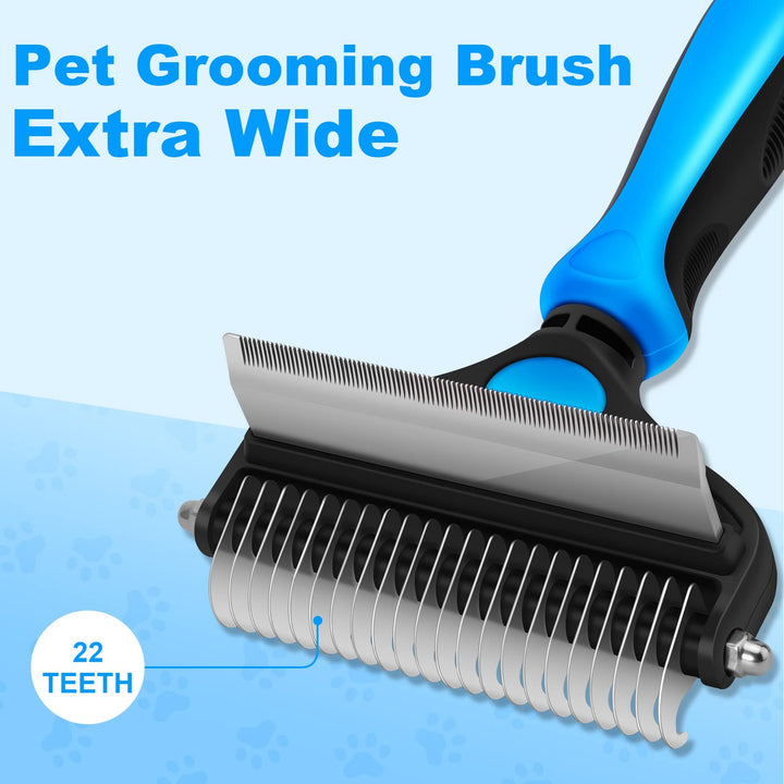 Dual Coat Grooming Rake Deshedding Brush Product Image 07