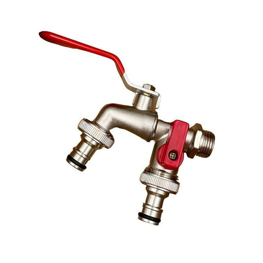 Dual Flow Stainless Steel Garden Faucet Product Image 01