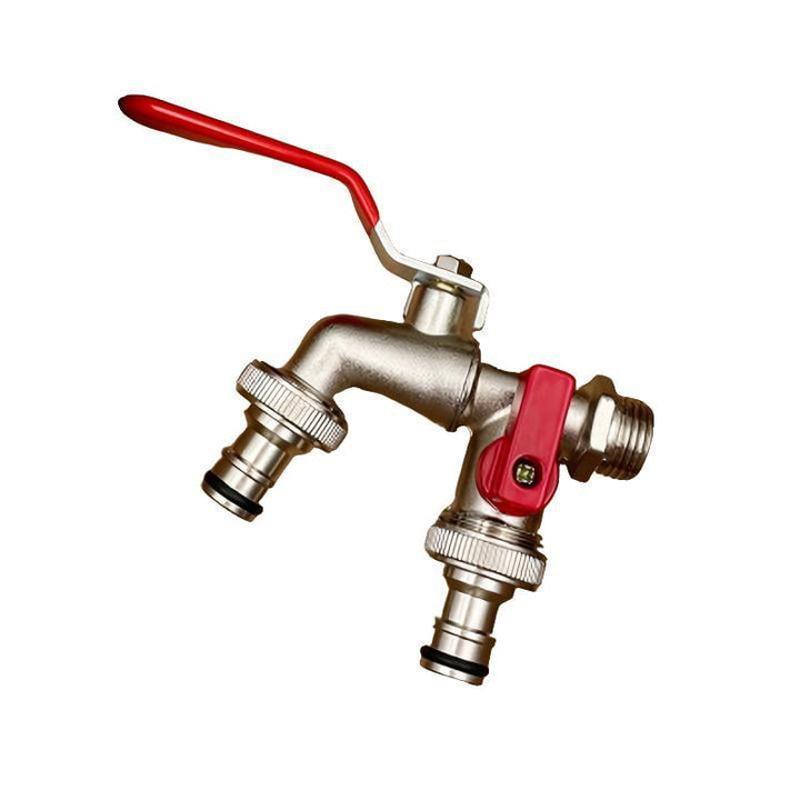 Dual Flow Stainless Steel Garden Faucet Product Image 01