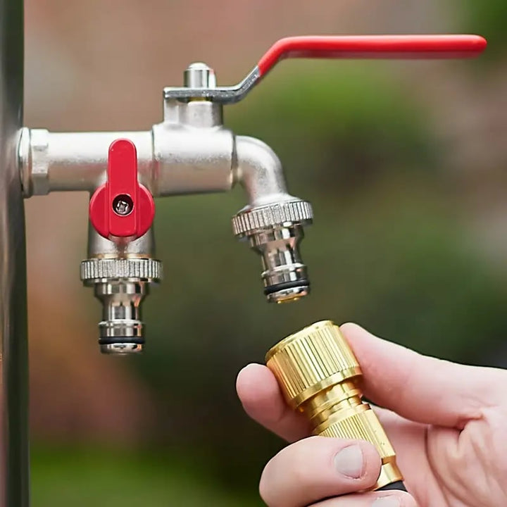 Dual Flow Stainless Steel Garden Faucet Product Image 03