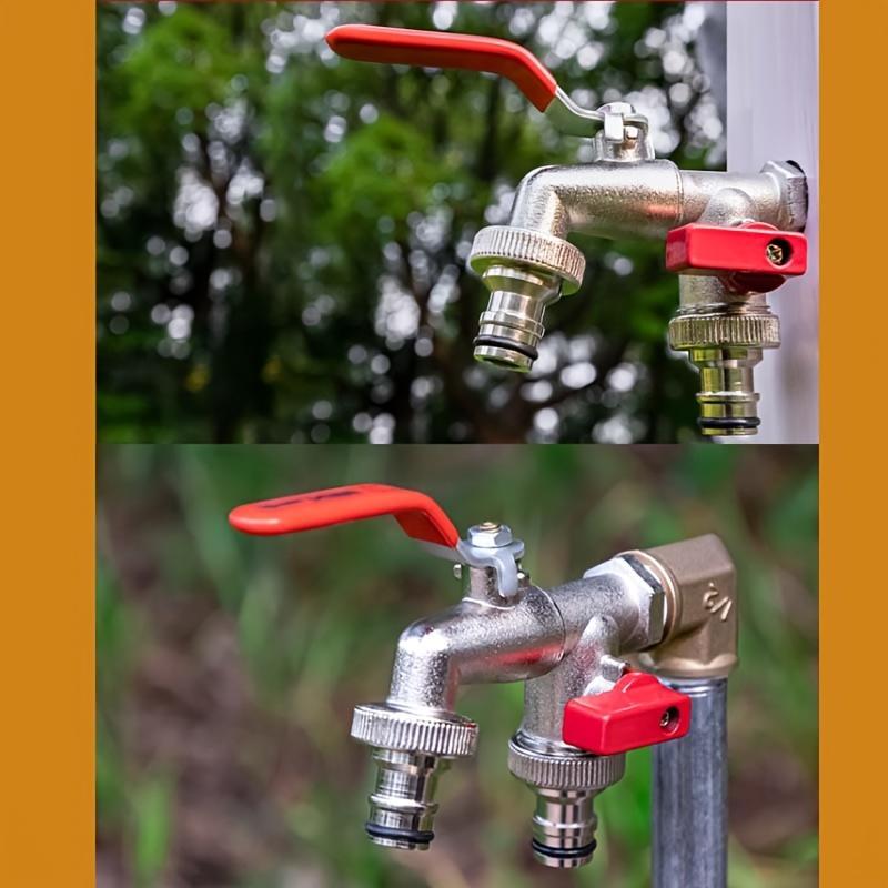 Dual Flow Stainless Steel Garden Faucet Product Image 04