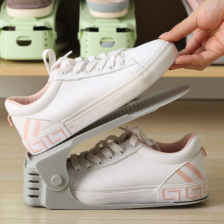 Dual Level Adjustable Plastic Shoe Slots Product Image 01
