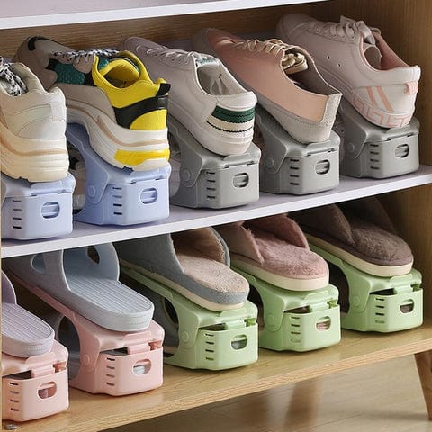 Dual Level Adjustable Plastic Shoe Slots Product Image 02