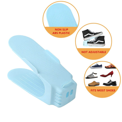 Dual Level Adjustable Plastic Shoe Slots Product Image 08
