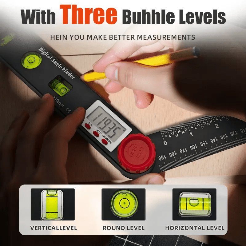 Durameasure 360 Digital Angle Ruler Product Image 07