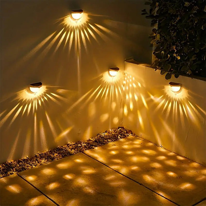 Duskglow Solar Fence Lights Auto Sensor Product Image 02