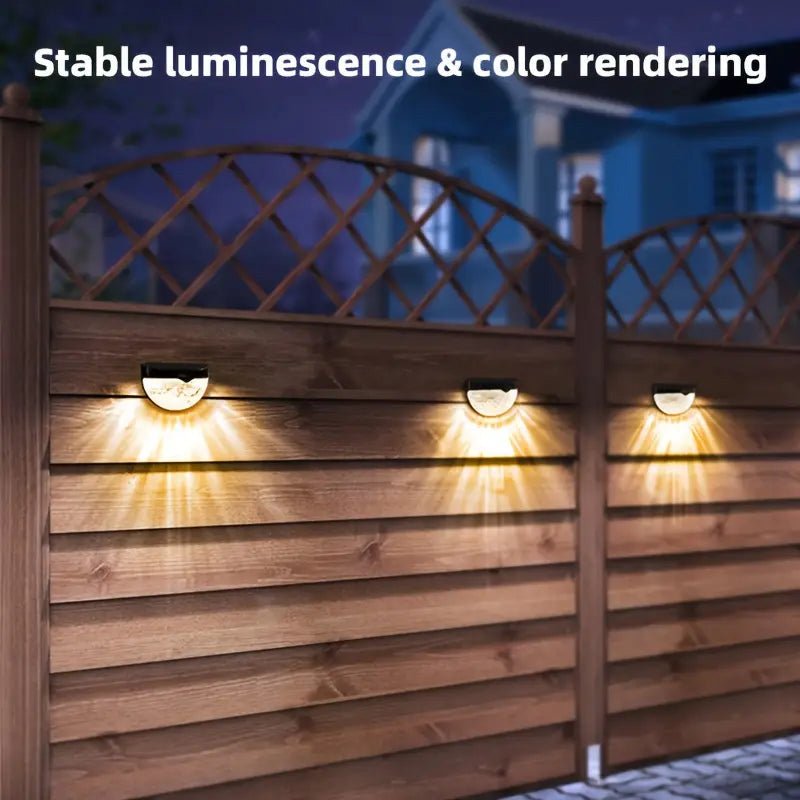 Duskglow Solar Fence Lights Auto Sensor Product Image 05