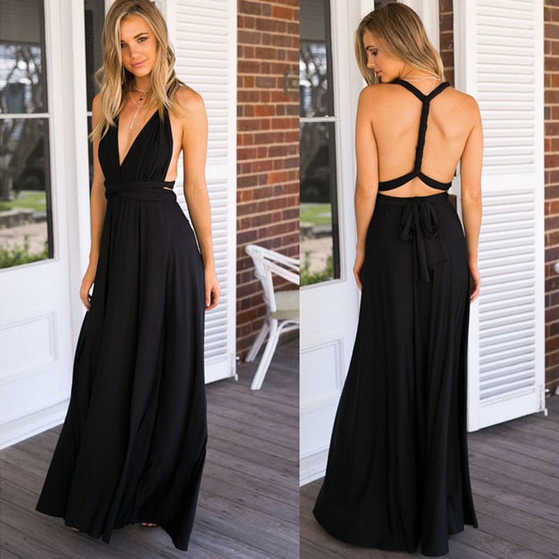 Ember Multi Wear Wrap Maxi Dress Product Image 01