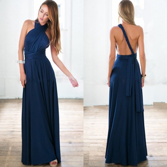 Ember Multi Wear Wrap Maxi Dress Product Image 04