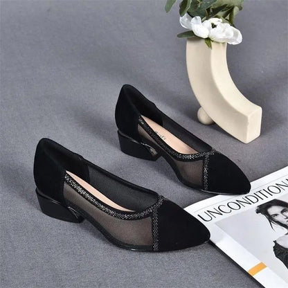 Evelyn Black Soft Sole Moccasins Product Image 04