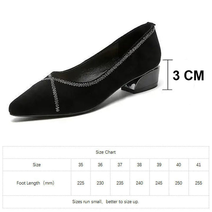Evelyn Black Soft Sole Moccasins Product Image 06