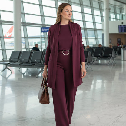 Everyday Three Piece Womens Loungewear Set Product Image 05