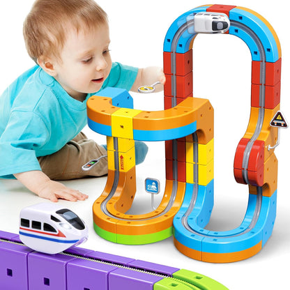 Evoloop Magnetic Track Racer Vertical Racing Toy Set Product Image 02