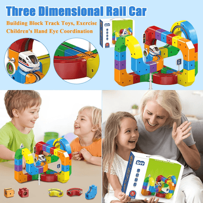 Evoloop Magnetic Track Racer Vertical Racing Toy Set Product Image 04