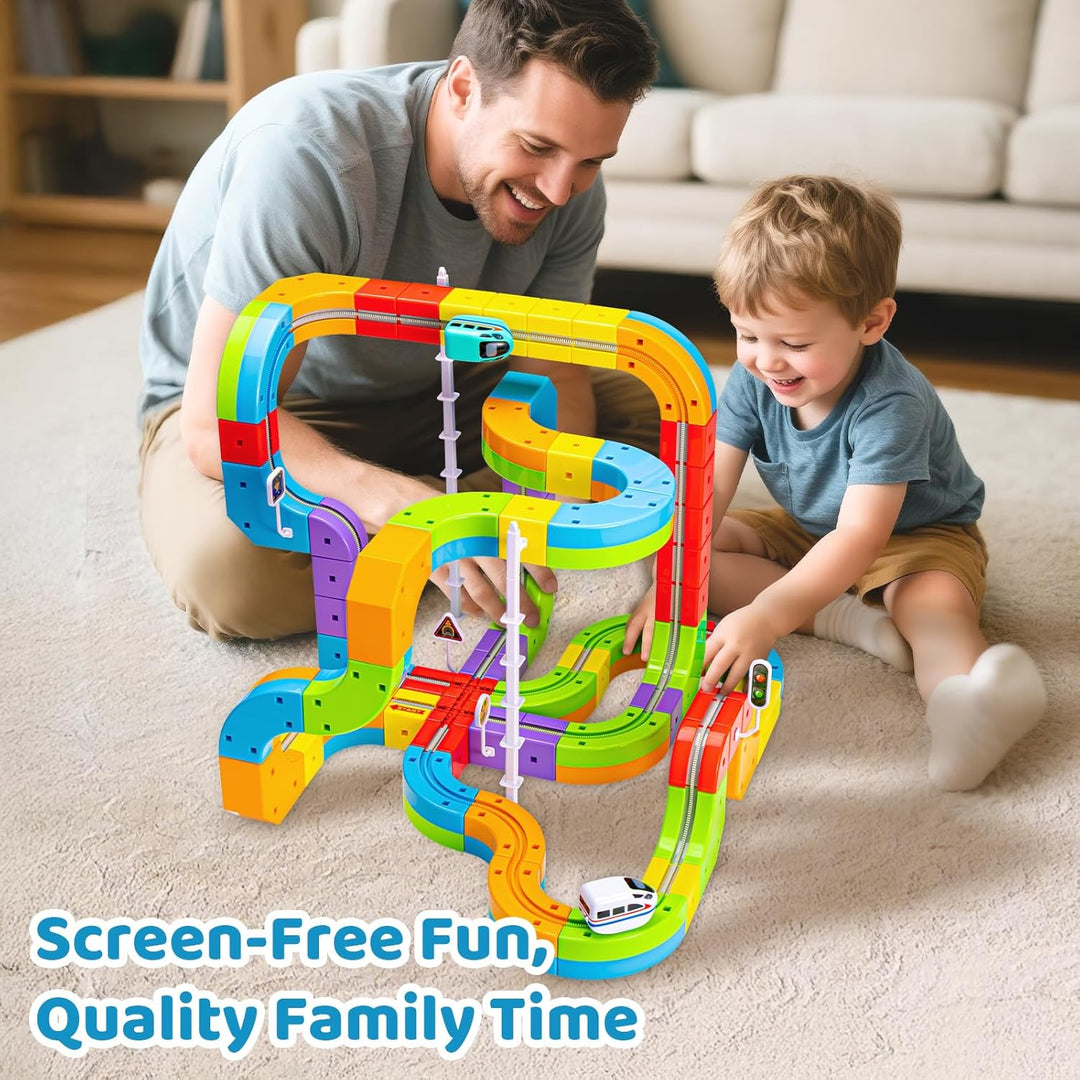 Evoloop Magnetic Track Racer Vertical Racing Toy Set Product Image 06