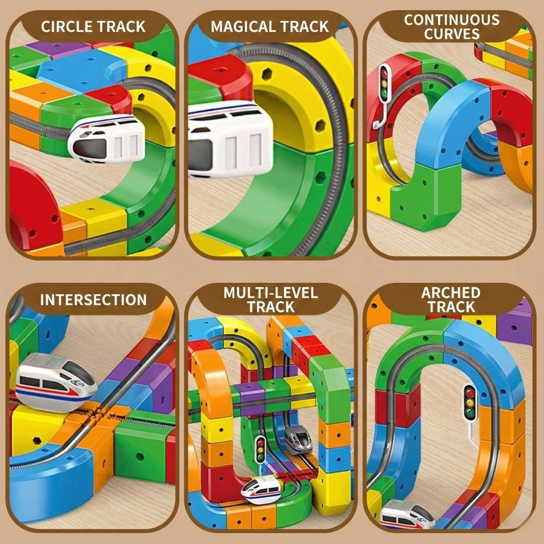 Evoloop Magnetic Track Racer Vertical Racing Toy Set Product Image 08
